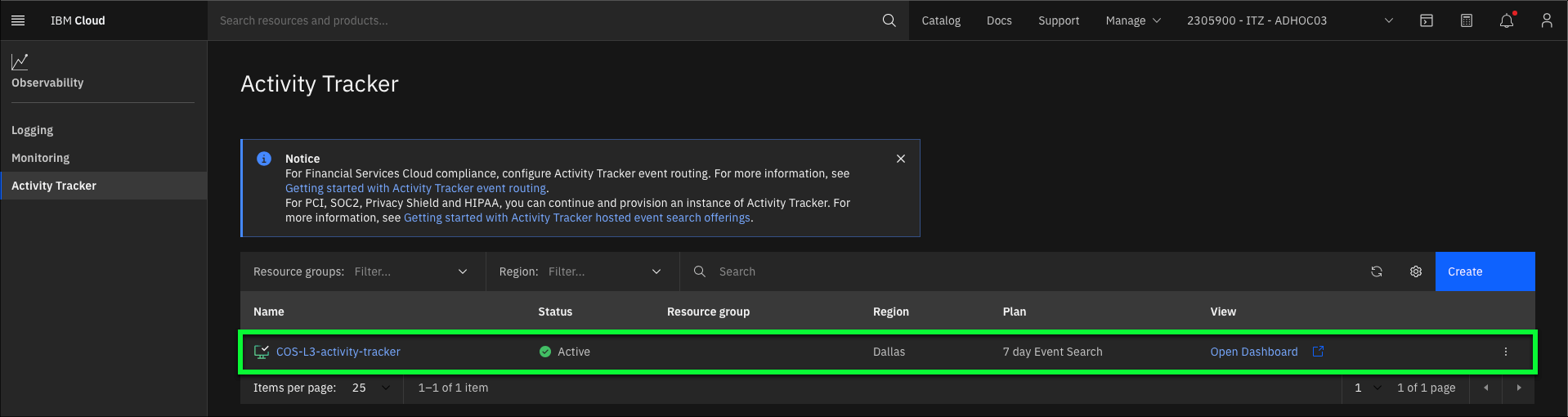 Manage regulated content IBM Cloud Object Storage Level 3